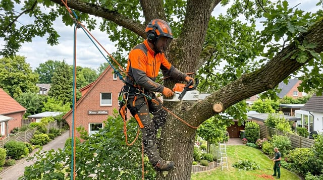 Baumfällung in Bad Homburg